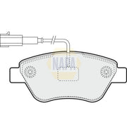 NAPA Front Brake Pad Set NBP1869