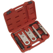 Sealey Ball Joint Splitter Hydraulic & Manual 9pc Commercial VS3814 Sealey  - Town Parts