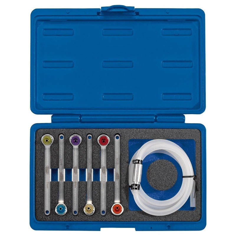 Draper Universal Clutch and Brake Bleeding Kit (7 Piece) 00041 Draper  - Town Parts