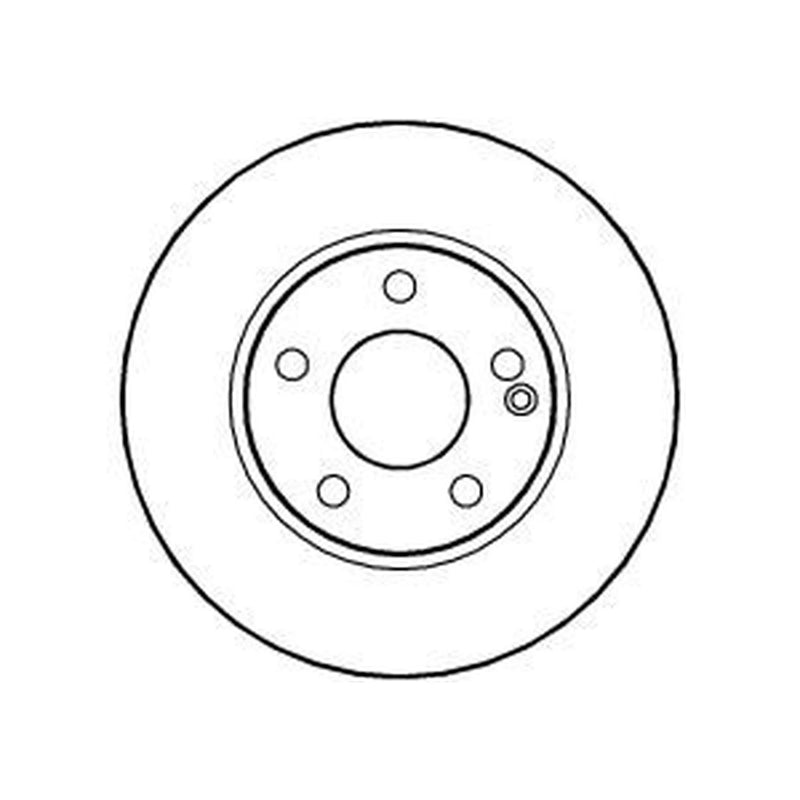 Abtex 2 x Vented Front Brake Discs BD1303V-x2