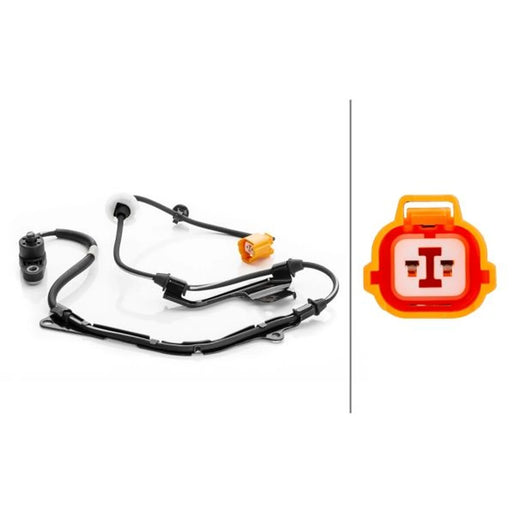 Hella ABS Wheel Speed Sensor Front 6PU 230 040-061
