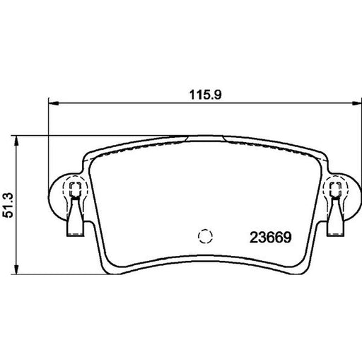 Mintex Lcv Van Kits solid 305mm MVK0056