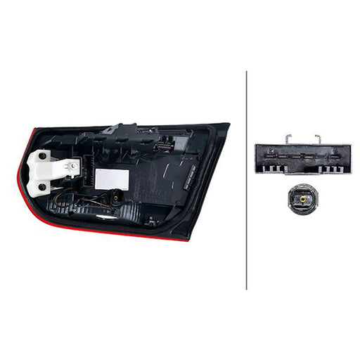 Hella Tail Light / Lamp H21W Left 2SK 012 148-411