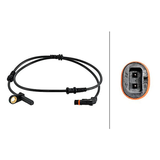Hella ABS Wheel Speed Sensor Front 6PU 230 048-201