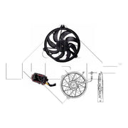 NRF Engine Cooling Fan 47323
