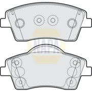 NAPA Front Brake Pad Set NBP1909