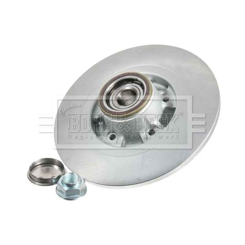 Borg & Beck 2 x Solid Rear Brake Discs BBD5840S-x2