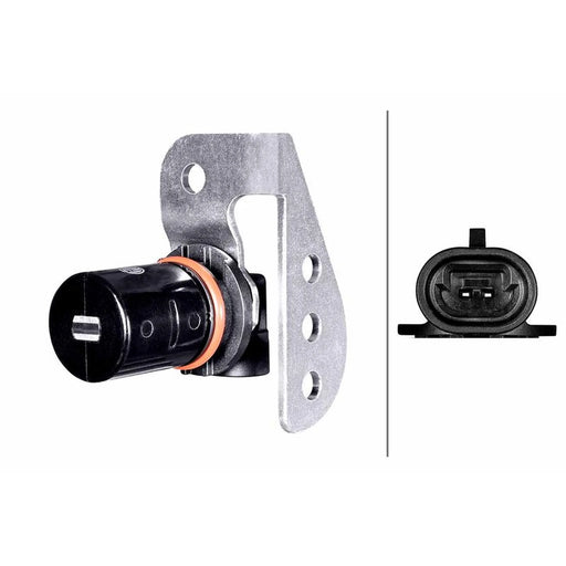 Hella ABS Wheel Speed Sensor Rear 6PU 358 217-391