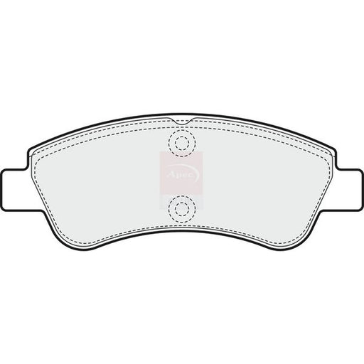 Apec Front Brake Pad Set PD3337