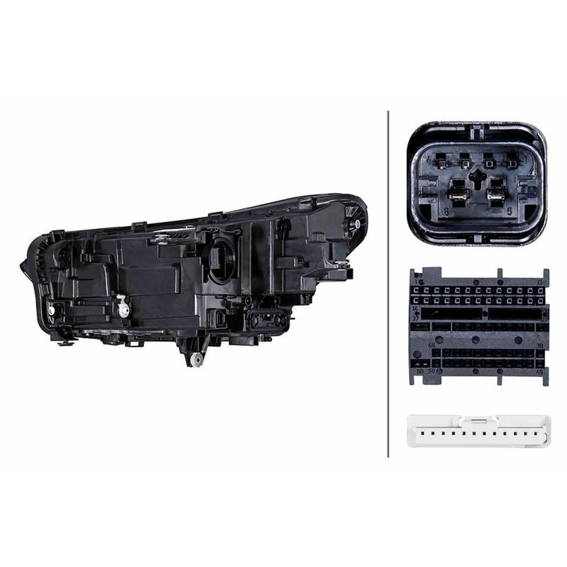 Hella Headlight Headlamp LED Right 1LX 015 368-541