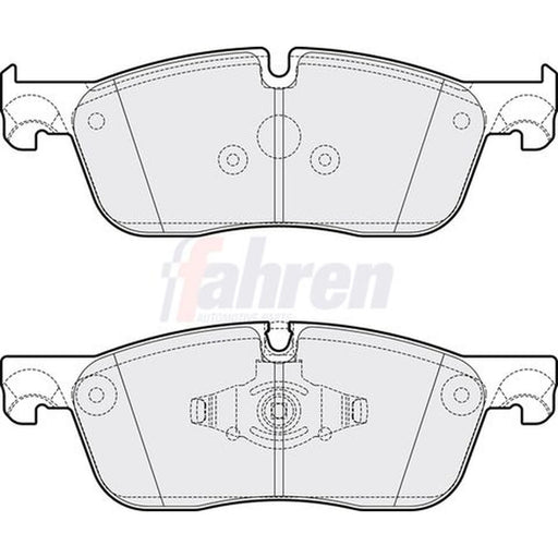 Fahren Front Brake Pad Set fits Jaguar E-Pace 2017-2018 2.0