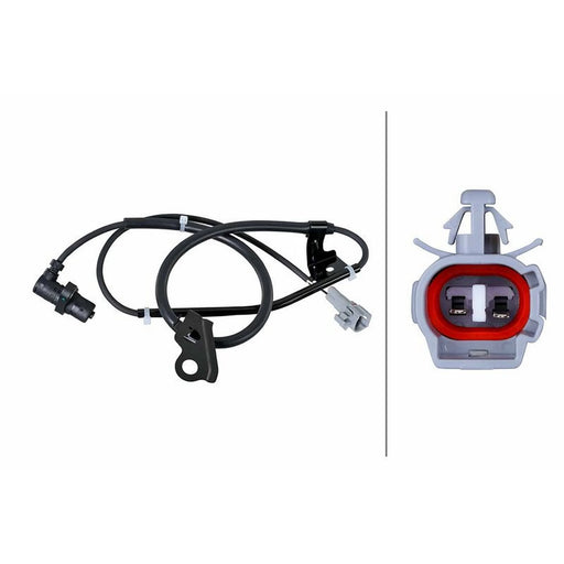 Hella ABS Wheel Speed Sensor Front 6PU 358 252-401