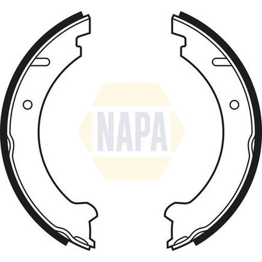 NAPA Parking Brake Shoe Set NBS5003