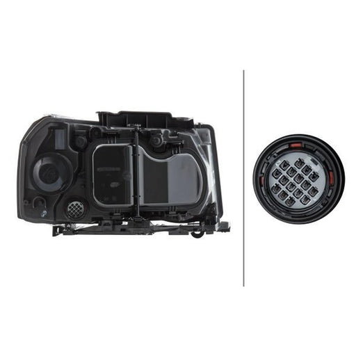 Hella Headlight Headlamp HB3 Left 1EJ 354 813-151