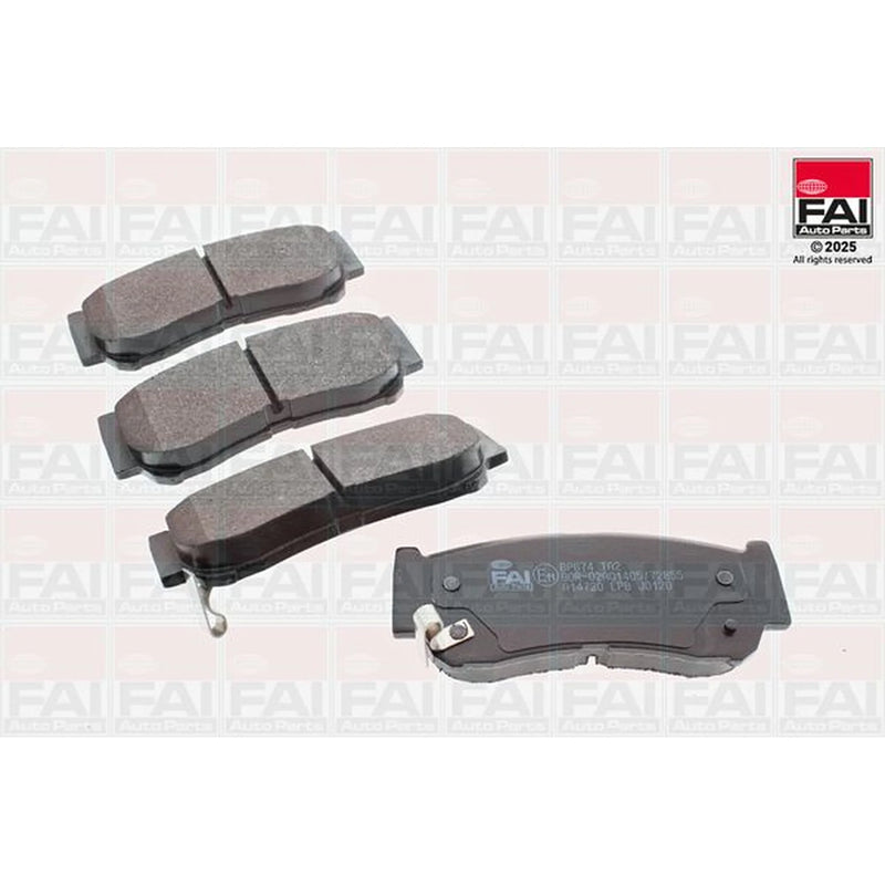 FAI Rear Brake Pad Set BP674
