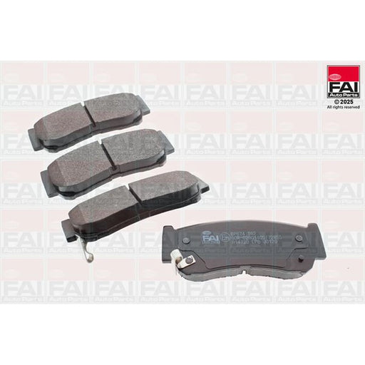 FAI Rear Brake Pad Set BP674