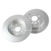 Borg & Beck 2 x Solid Rear Brake Discs BBD4599