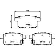 Mintex Rear Brake Pad Set MDB2946