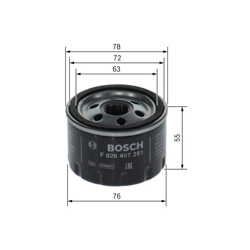 Bosch Engine Oil Filter F 026 407 251