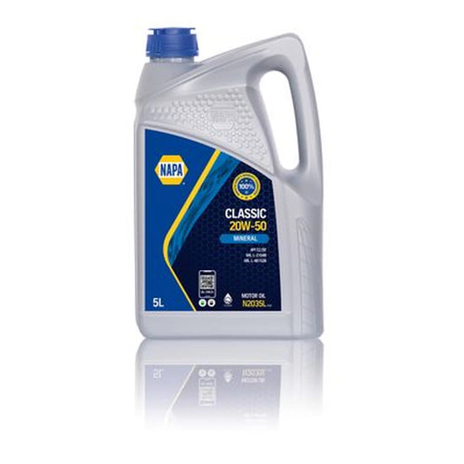 NAPA Engine Oil 5L SE 20W-50 N2035L