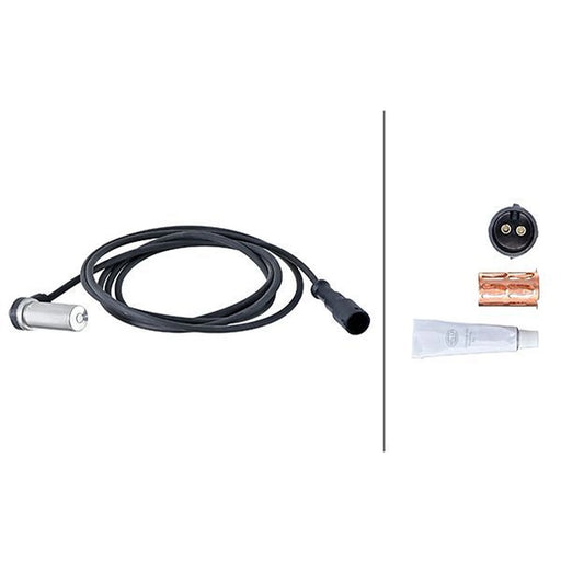 Hella ABS Wheel Speed Sensor Front 6PU 230 048-331