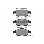 Textar Front Brake Pad Set 2491401
