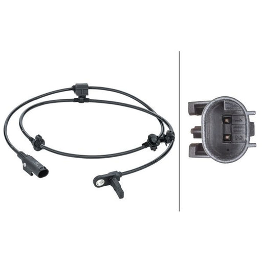 Hella ABS Wheel Speed Sensor Rear 6PU 012 679-961
