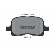 Textar Front Brake Pad Set 2329402