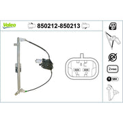 Valeo Electric Window Regulator Lifter Left Front 850212
