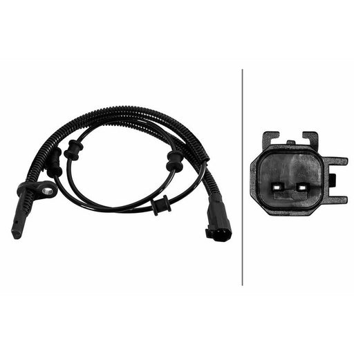 Hella ABS Wheel Speed Sensor Rear 6PU 358 219-151