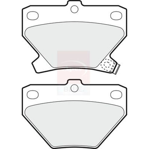 Apec Rear Brake Pad Set PD3321