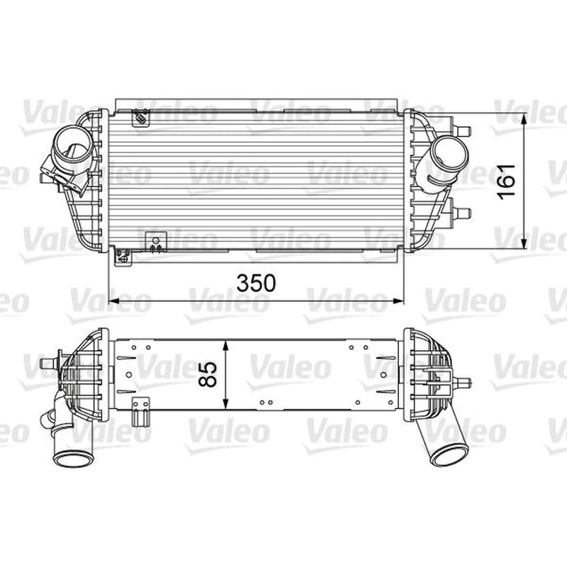 Valeo Intercooler (Charge Air Cooler) 818665