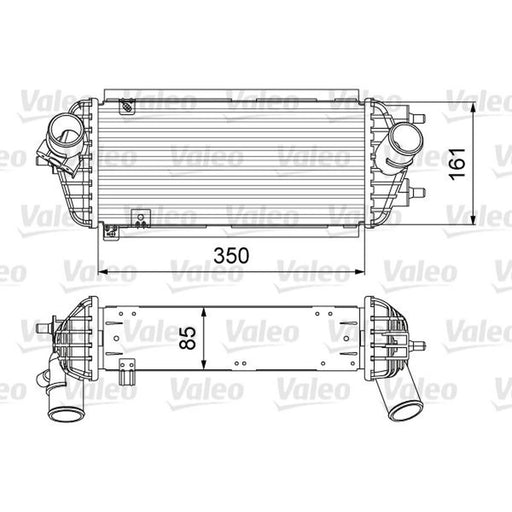 Valeo Intercooler (Charge Air Cooler) 818665