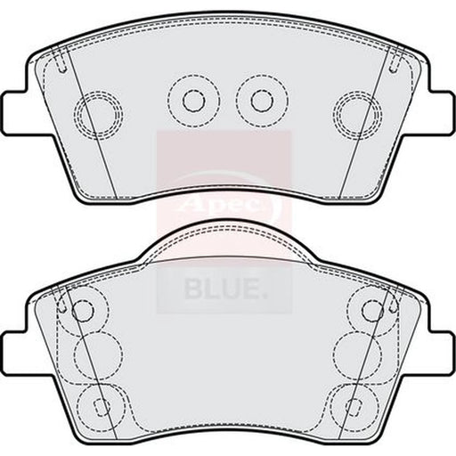 Apec Front Brake Pad Set PD4039
