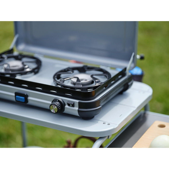 Campingaz Camping Kitchen 2 Maxi Double Burner Portable Camping Gas Stove - Campingaz - Van Life Living