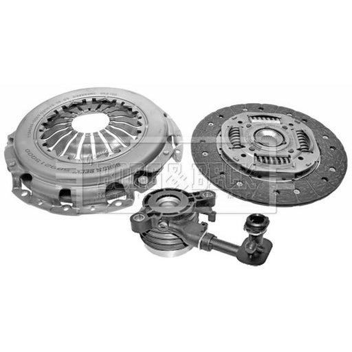 Borg & Beck Clutch Kit Set 3pc HKT1167