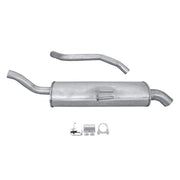 Hella End Silencer Rear 8LD 366 034-961