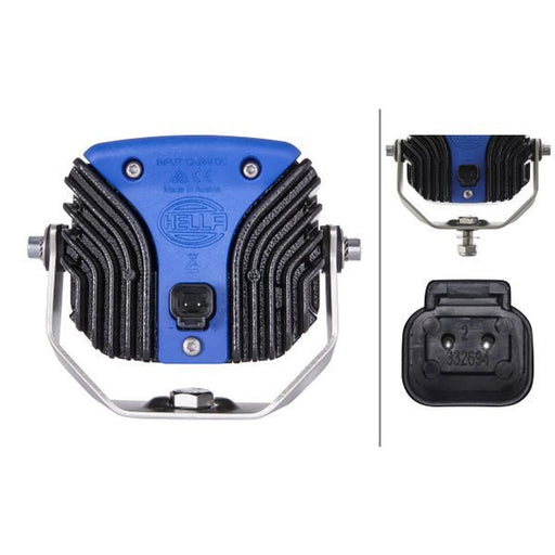 Hella Lamp ZR 0GR Hd Md12-24 Dt PB1 2ZR Rear 2ZR 996 188-061 503173005 2ZR 996