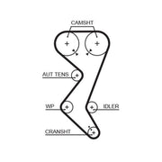 Gates Timing Belt & Water Pump Kit KP15528XS