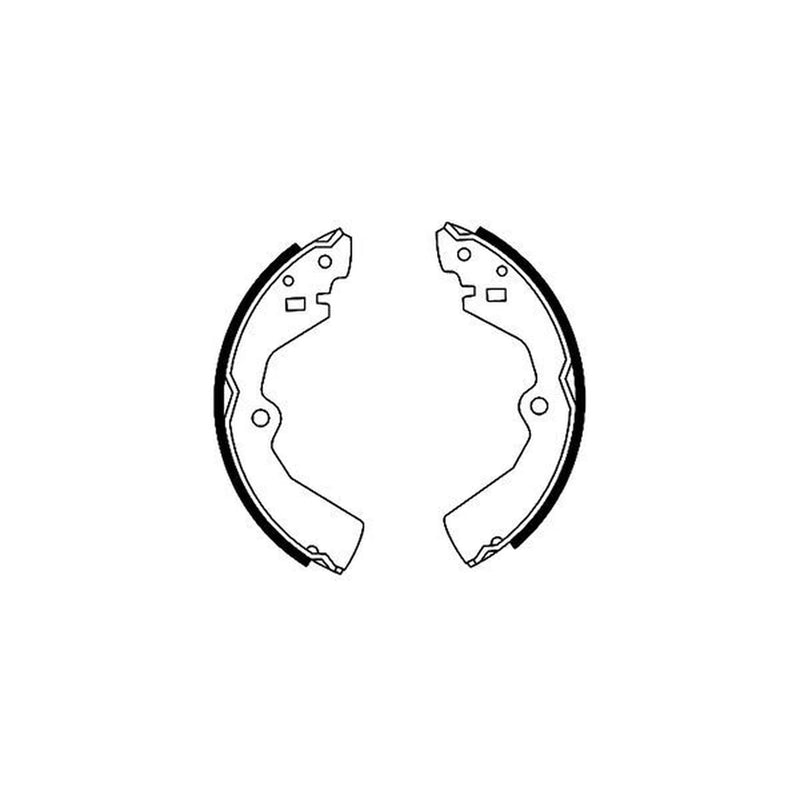 Textar Brake Shoe Set Axle Kit 91040400