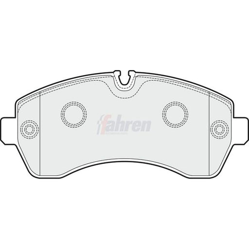 Fahren Front Brake Pad Set fits Mercedes-Benz Sprinter 3,5-T 2020-2023