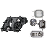 Hella Headlight Headlamp PY21W Right 1EE 238 055-021