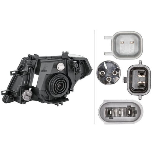 Hella Headlight Headlamp PY21W Right 1EE 238 055-021