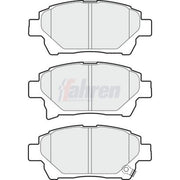 Fahren Front Brake Pad Set fits Aston Martin Cygnet 2011-2013 1.3