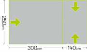 Quest Kestral Air Drive Away Tailgate Campervan Awning (T5,6,6.1) - Quest Leisure - Van Life Living