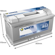 Varta Battery 12V 95Ah 800A 930095080K312