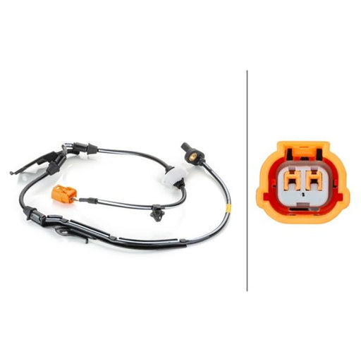 Hella ABS Wheel Speed Sensor Front 6PU 230 040-051