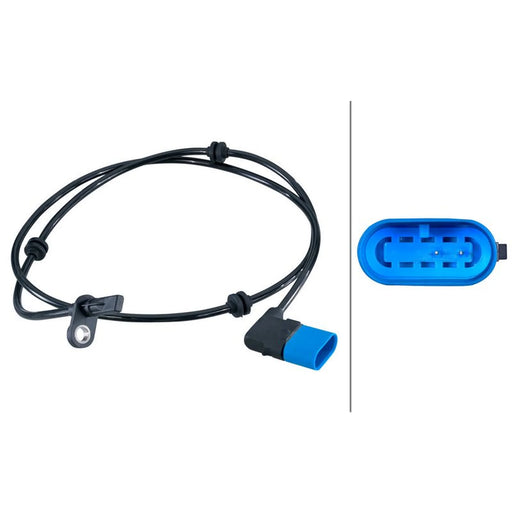 Hella ABS Wheel Speed Sensor Rear 6PU 012 679-651