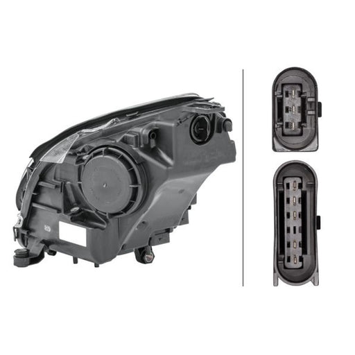 Hella Headlight Headlamp PY21W Right 1EL 263 037-021