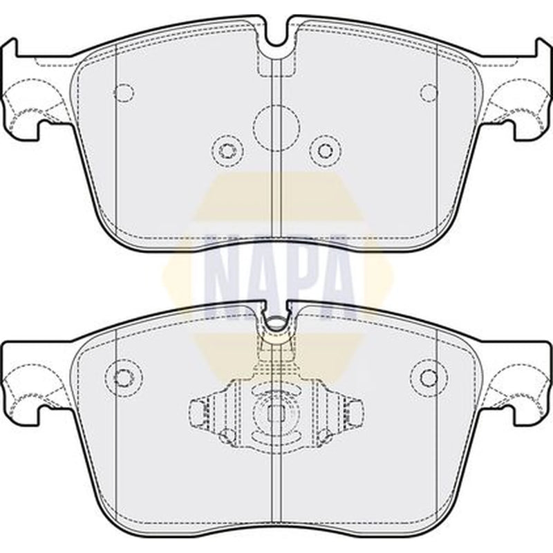 NAPA Front Brake Pad Set NBP1630